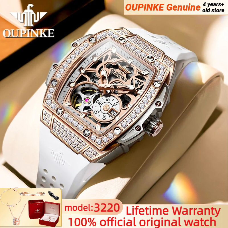 Luxury Watch Time - OUPINKE 3220 Luxury Brand Women Watch