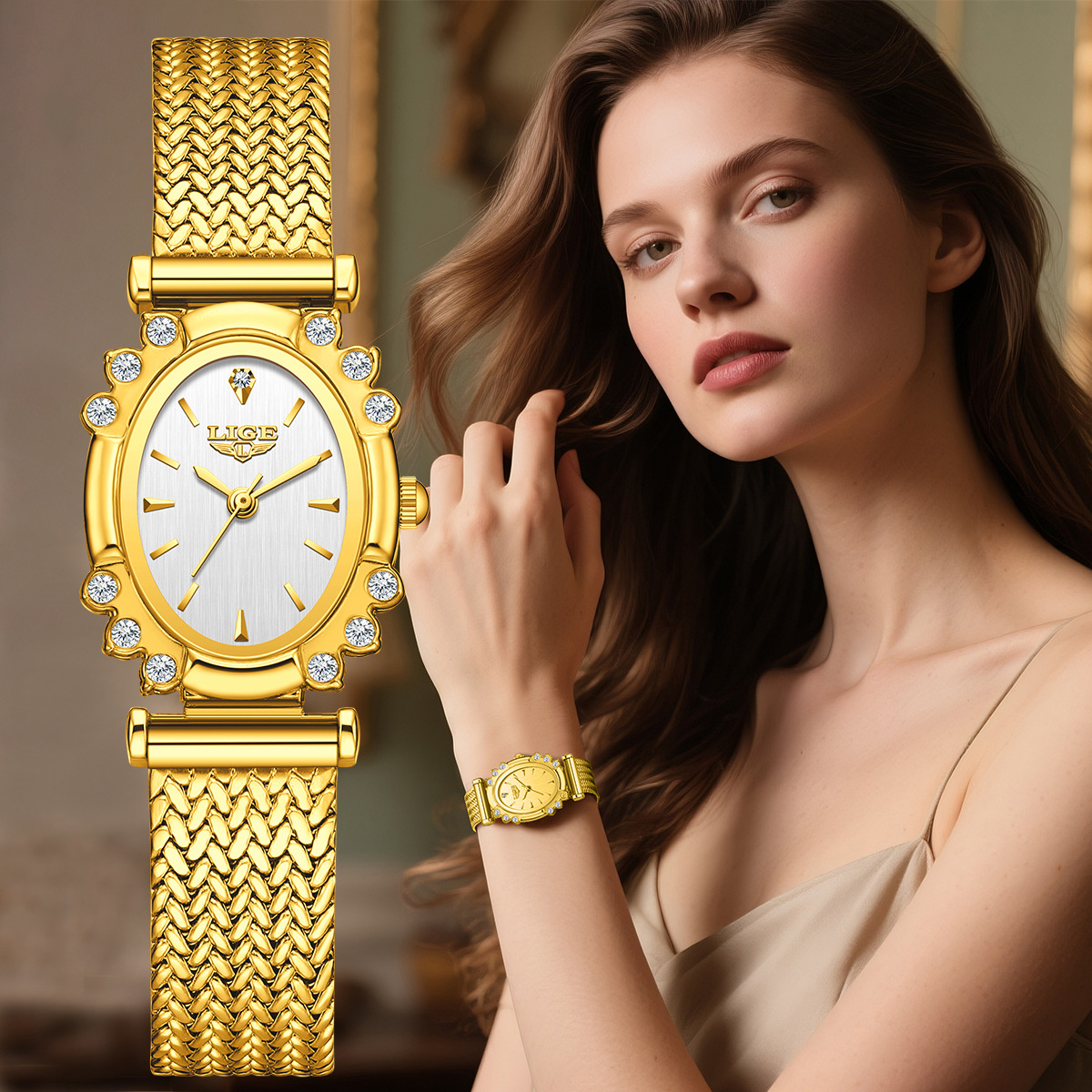 Luxury Watch For - LIGE 2026 Luxury Women Watches Fashion