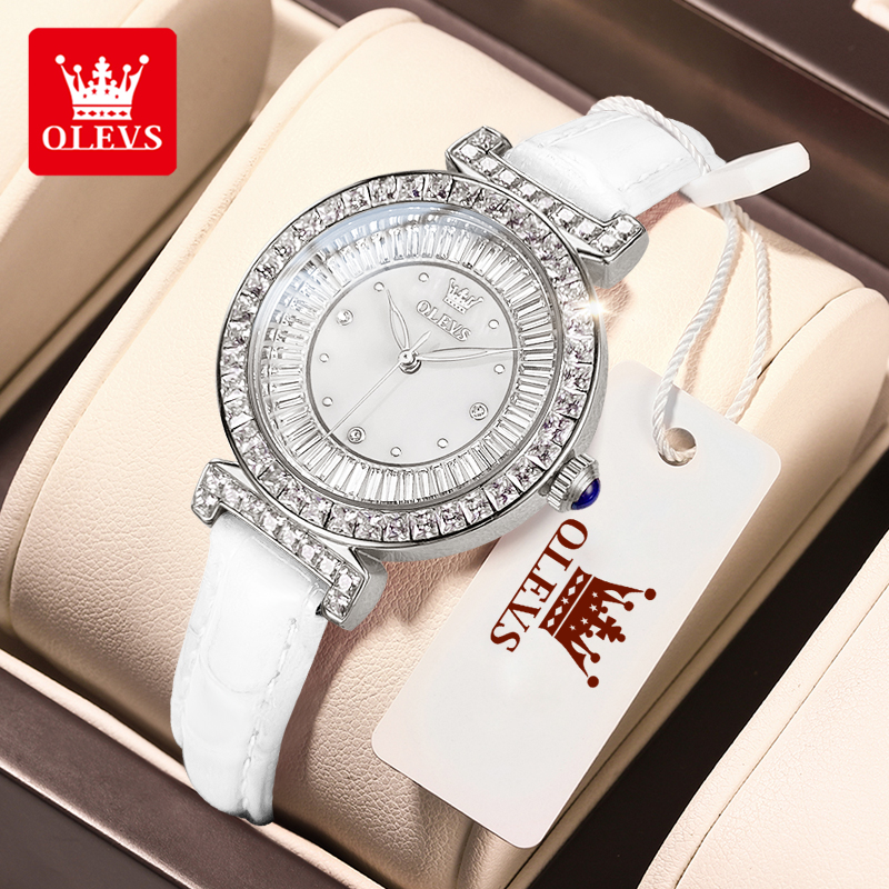 Luxury Watch Logo - OLEVS 9983 Women's Watches Light luxury