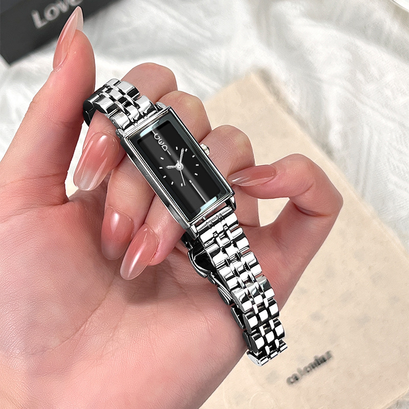 Luxury Watch Vintage - GEDI Vintage Luxury Rectangular Stainless Steel