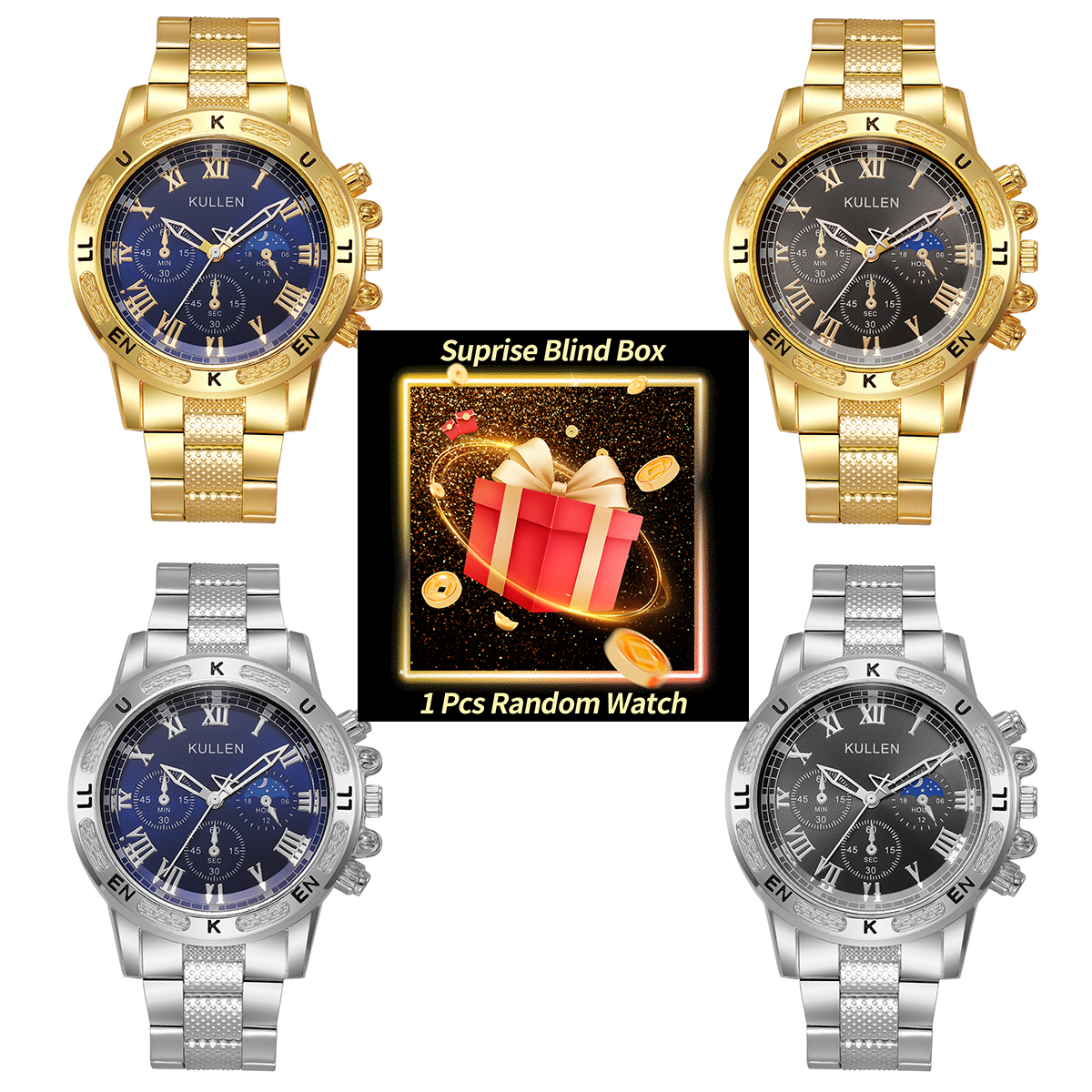 Luxury Watch For - 1PC Surprise Mystery Watch Blind Box-Luxury