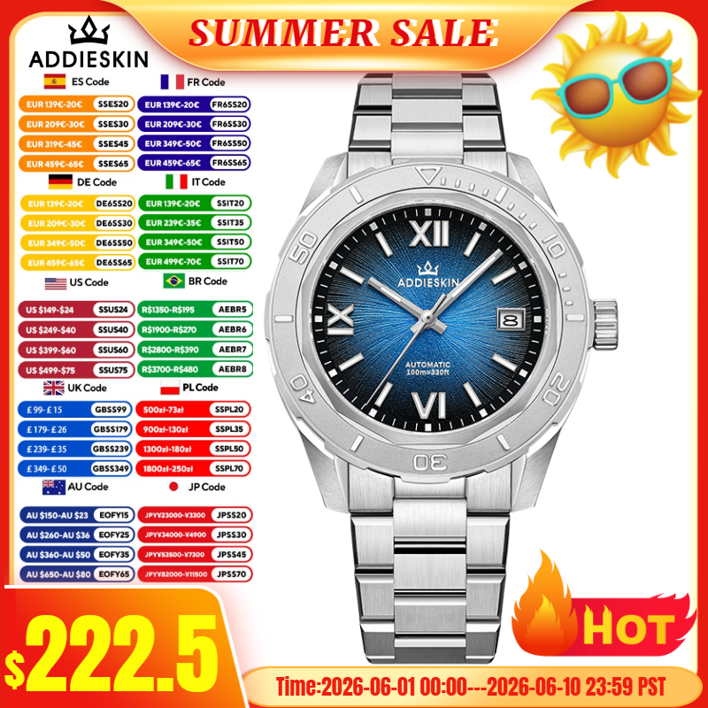 Luxury Watch Case - AddiesKin K002 Automatic Mechanical Luxury Watch