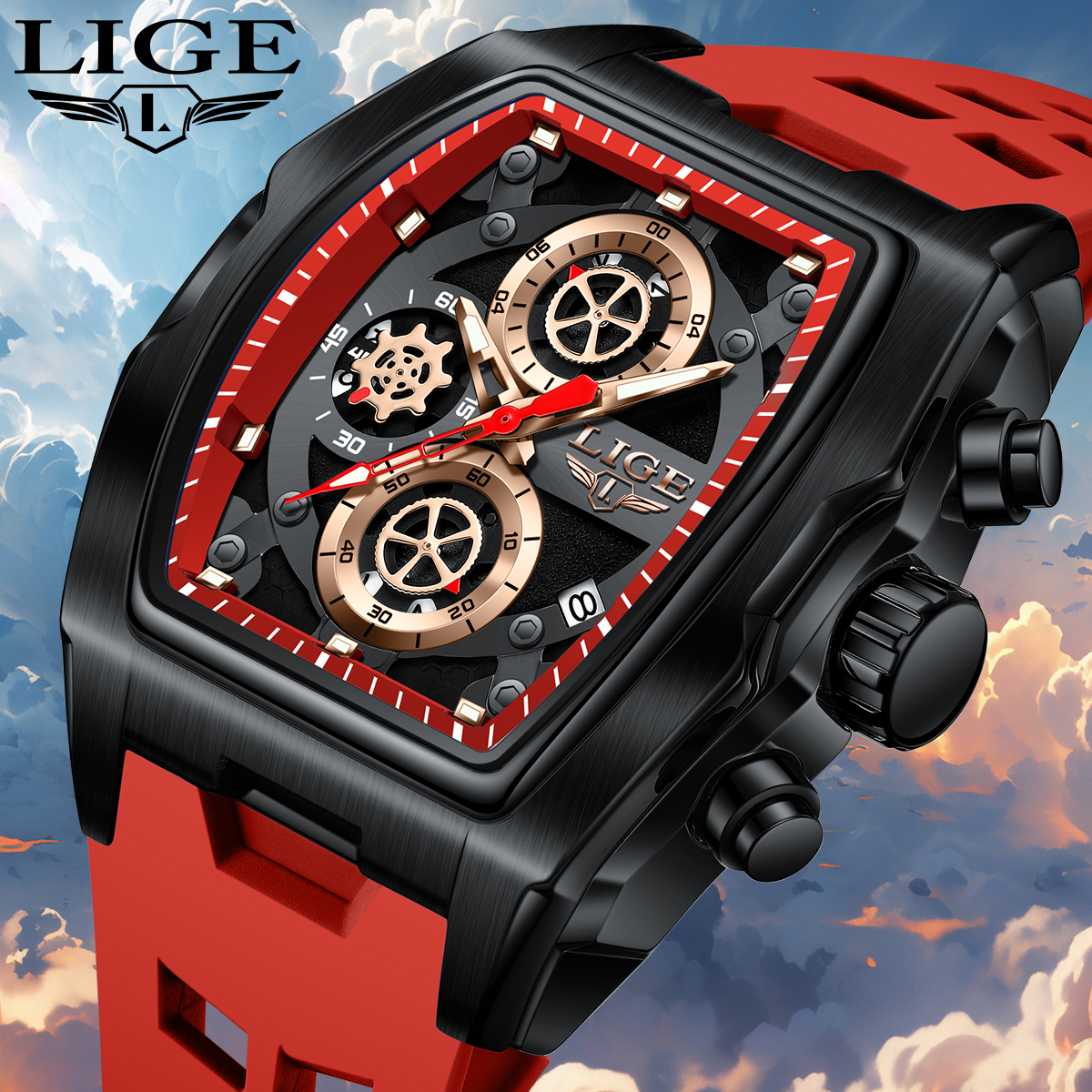 Luxury Watch Sale - LIGE Hot Sale Fashion Men Quartz