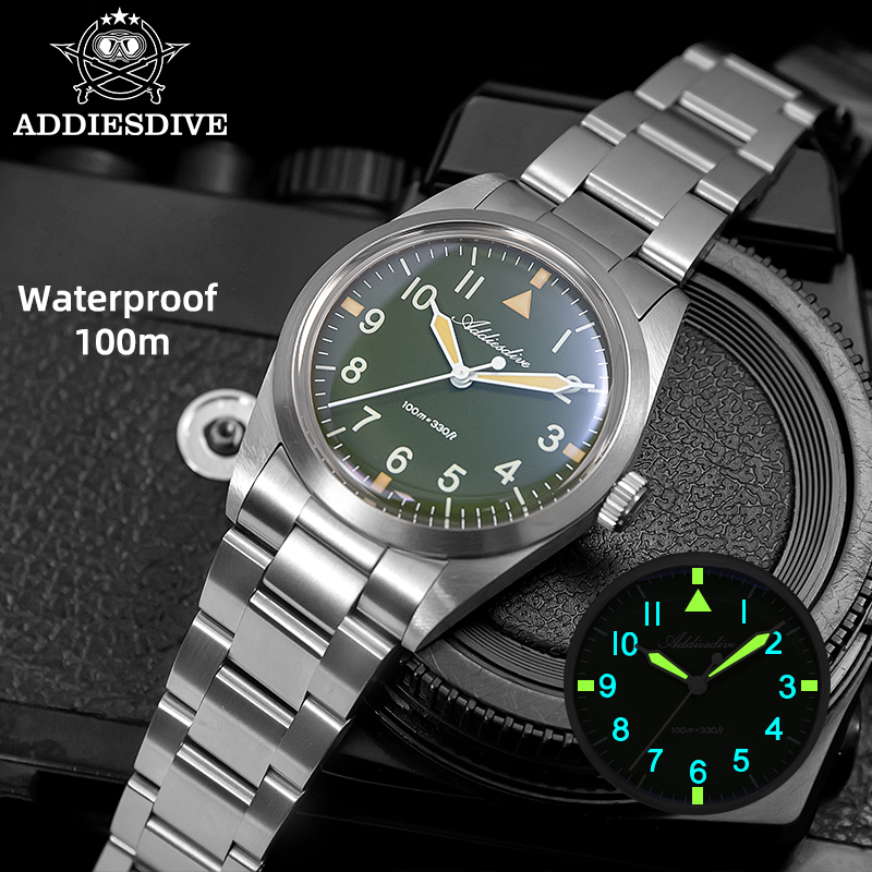 Luxury Watch Time - ADDIESDIVE 36mm Luxury Ladies Watches 10Bar