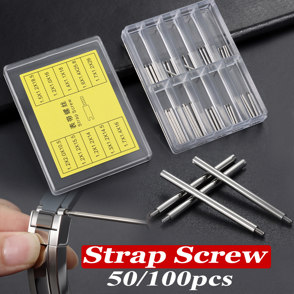 50pcs 100pcs Metal Screws Rod  - Luxury Watch Expensive 评论和价格