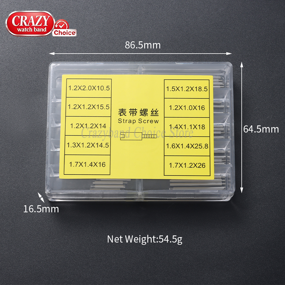 50pcs 100pcs Metal Screws Rod  - Luxury Watch Expensive 评论和价格