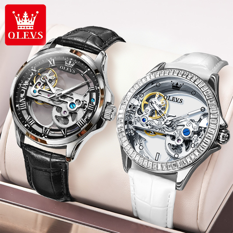 OLEVS Couple Watches Original  - Luxury Watch Wallpaper 评论和价格