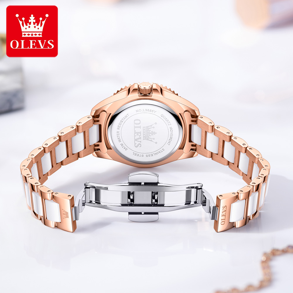 OLEVS 3685 Luxury Women's Watc - Perpetual Calendar Watch 评论和价格