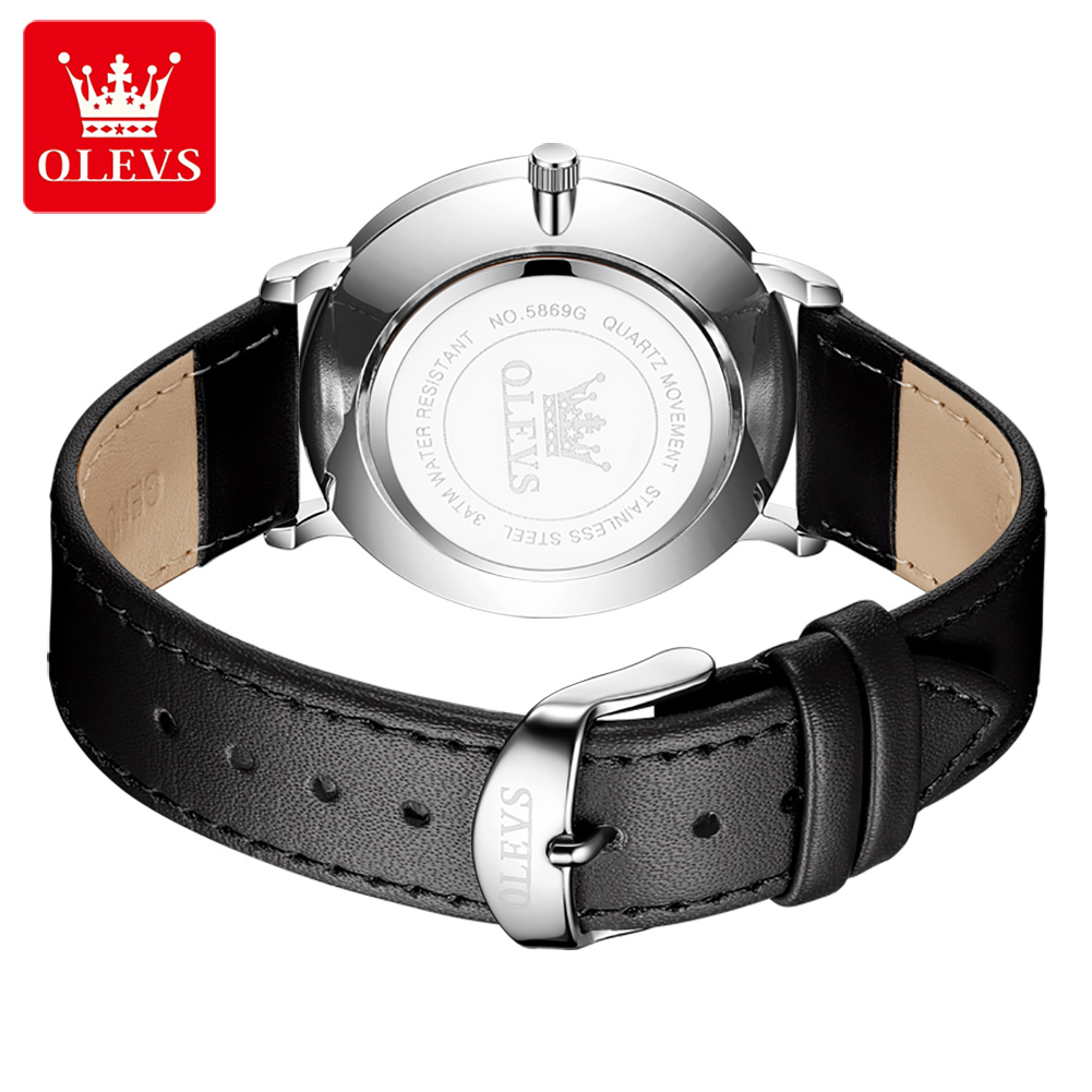 OLEVS Ultra Thin 6.5mm Top Ori - Luxury Watch Sale 评论和价格