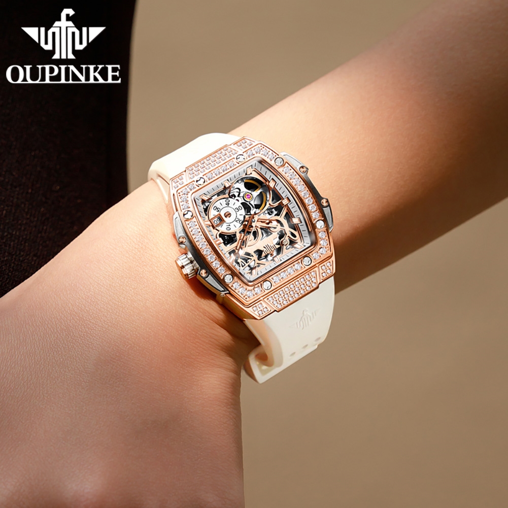 OUPINKE 3220 Luxury Brand Wome - Luxury Watch Time 评论和价格