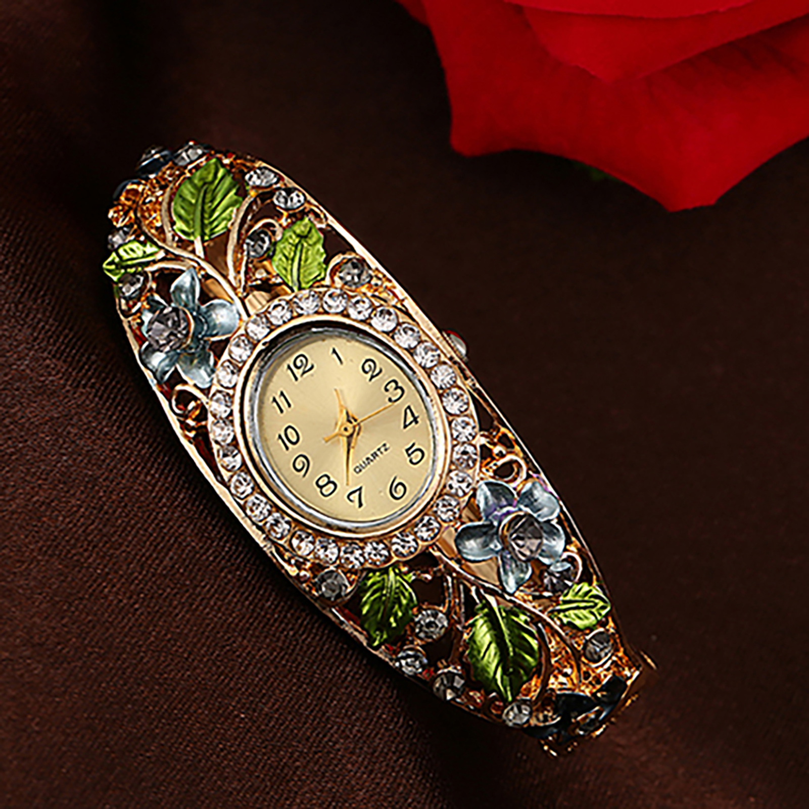 Hot Sales Women\'s Flower Butt - Luxury Watch Ladies 评论和价格