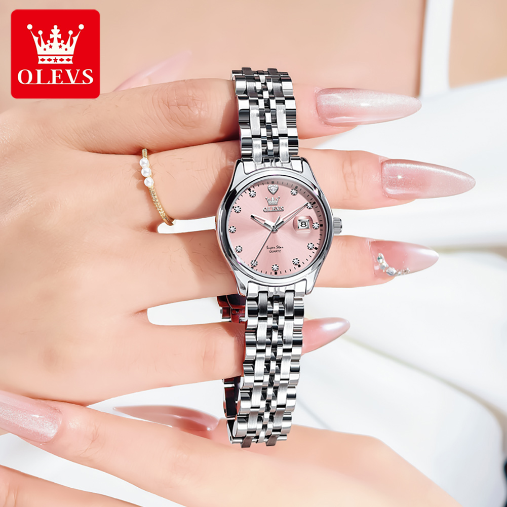 OLEVS Women's Watches 5649L Tr - Luxury Watch Logo 评论和价格