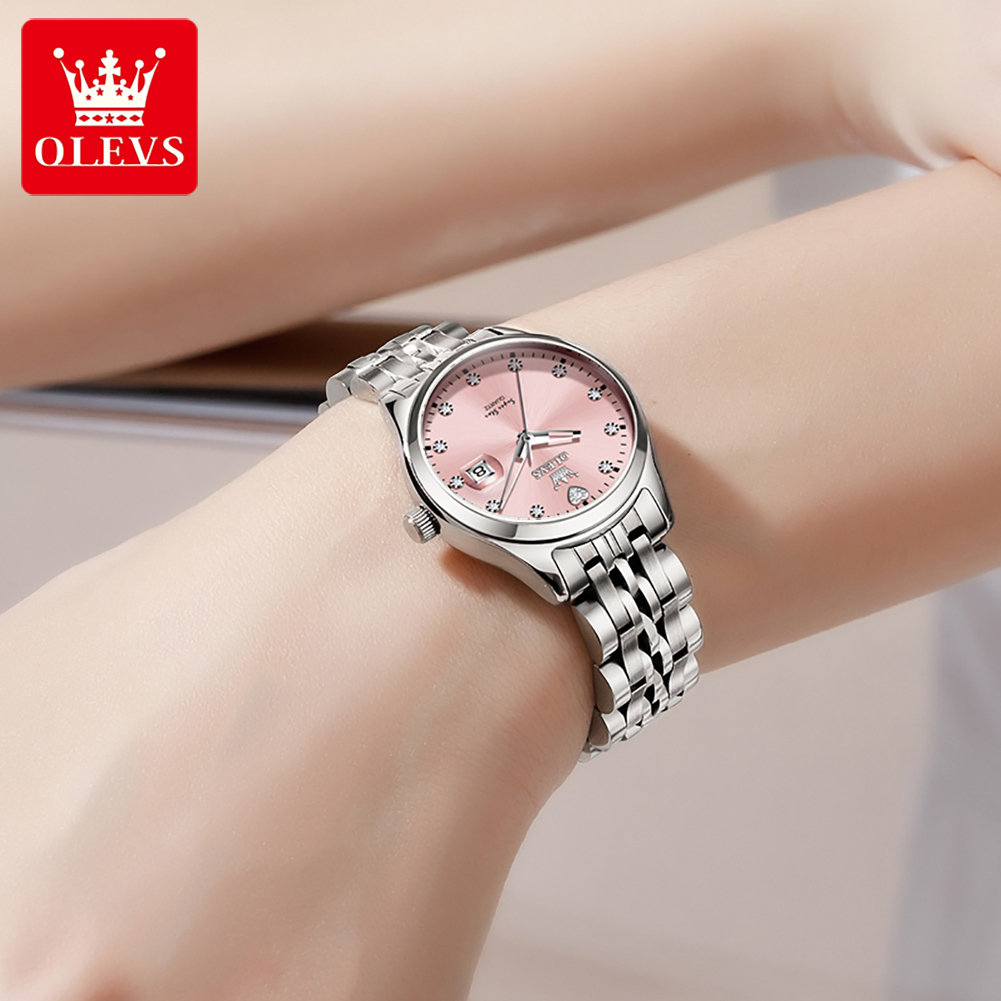 OLEVS Women's Watches 5649L Tr - Luxury Watch Logo 评论和价格