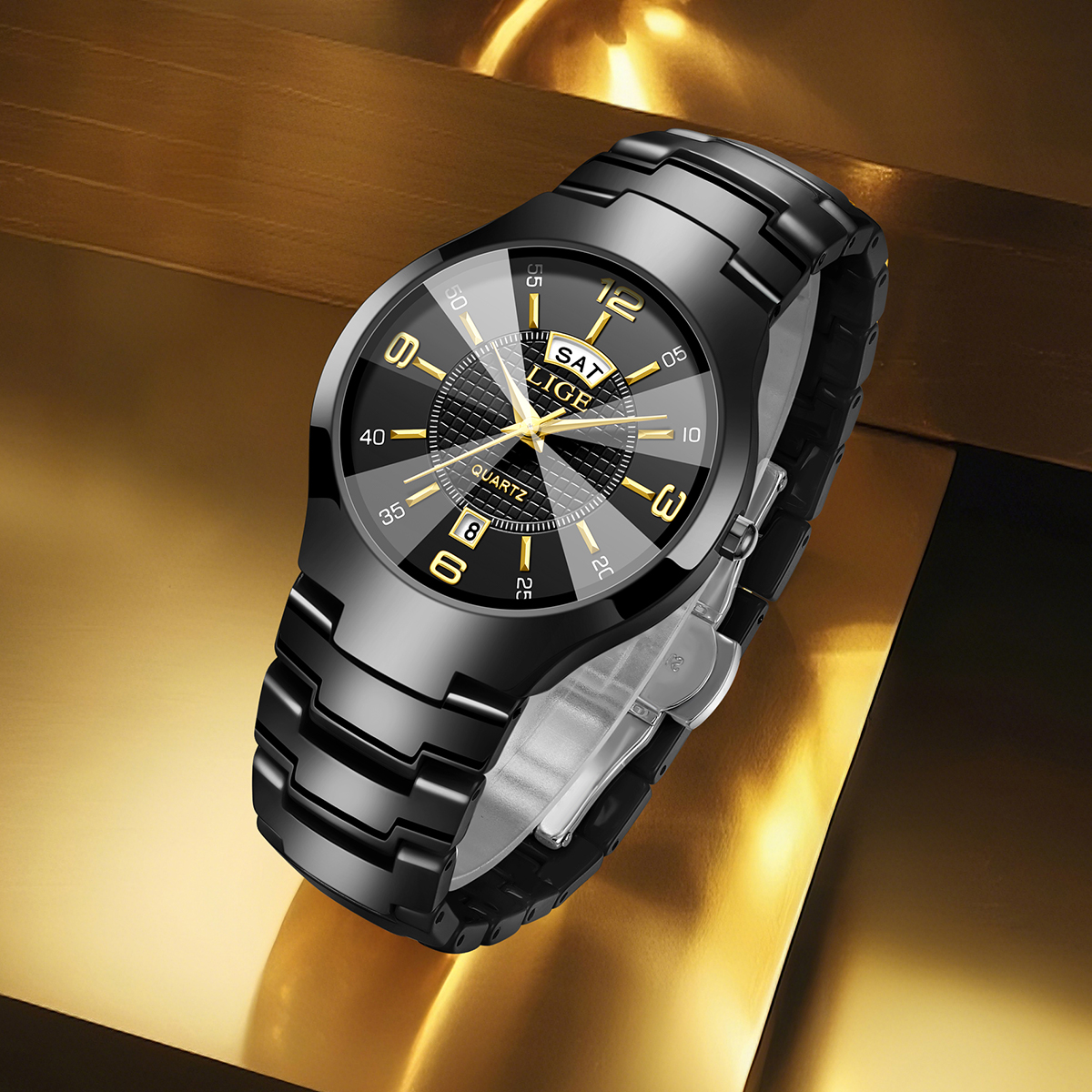 LIGE Fashion Elegant Women's W - Luxury Watch For 评论和价格