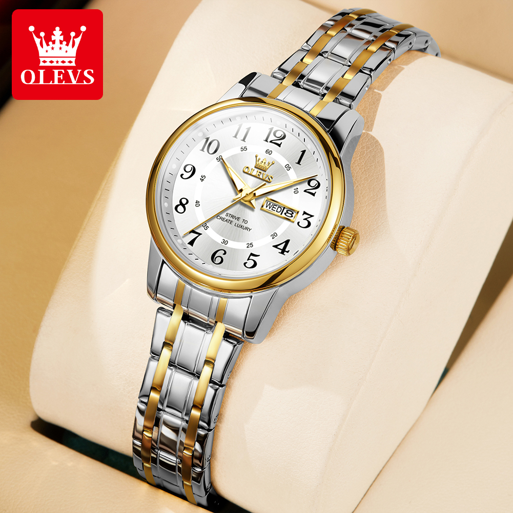 OLEVS 2891 Luxury Brand Fashio - Luxury Watch Logo 评论和价格