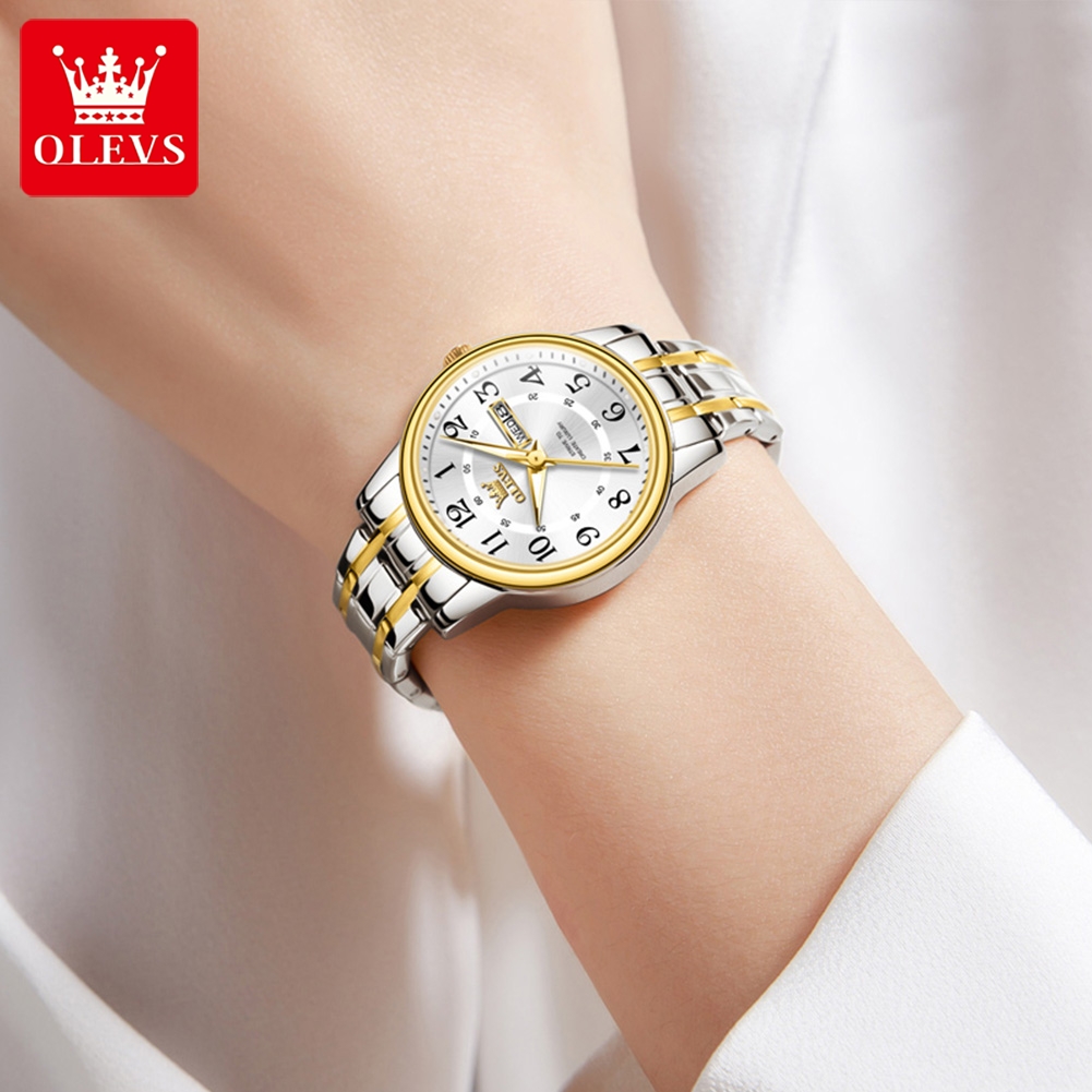 OLEVS 2891 Luxury Brand Fashio - Luxury Watch Logo 评论和价格