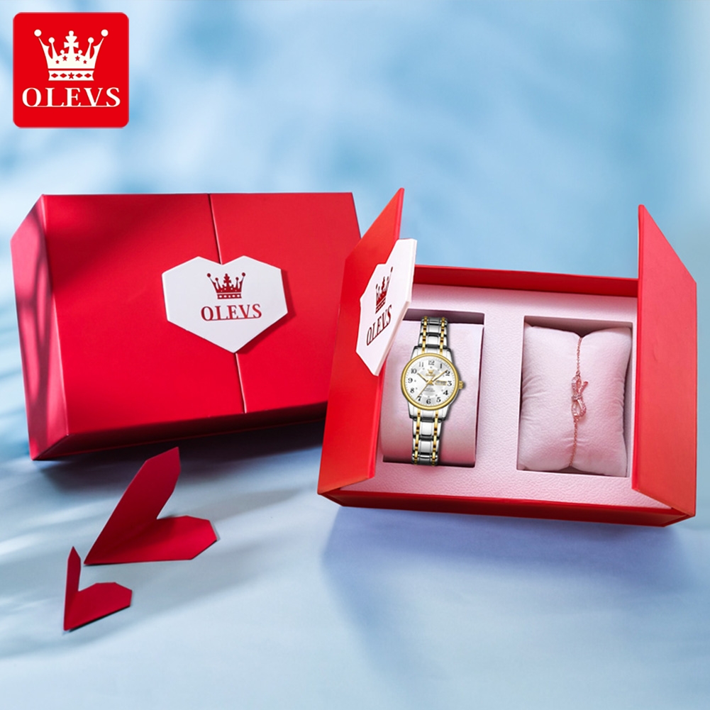 OLEVS 2891 Luxury Brand Fashio - Luxury Watch Logo 评论和价格