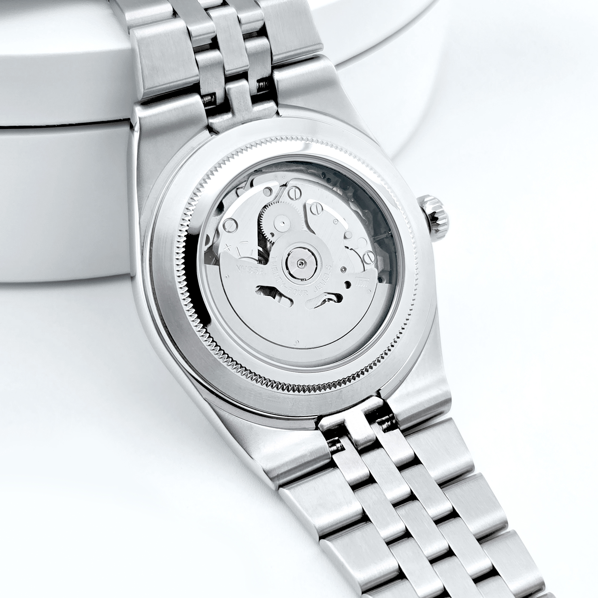 CUSTOM Logo Diy 40mm NH35 Mech - Luxury Watch Logo 评论和价格