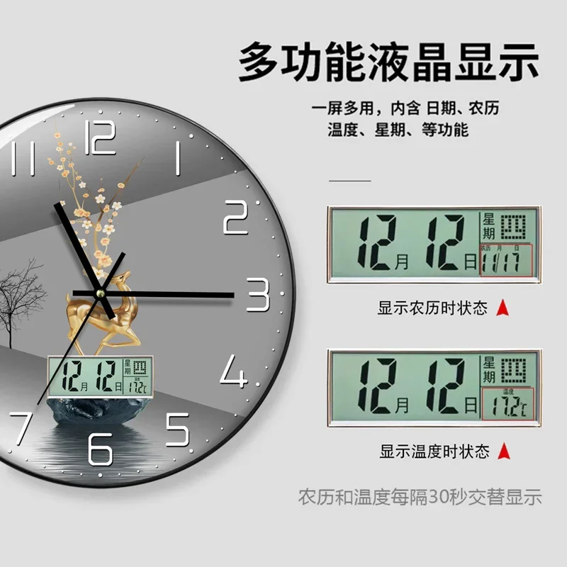 Watch Wall Clock Living Room w - Luxury Watch Europe 评论和价格