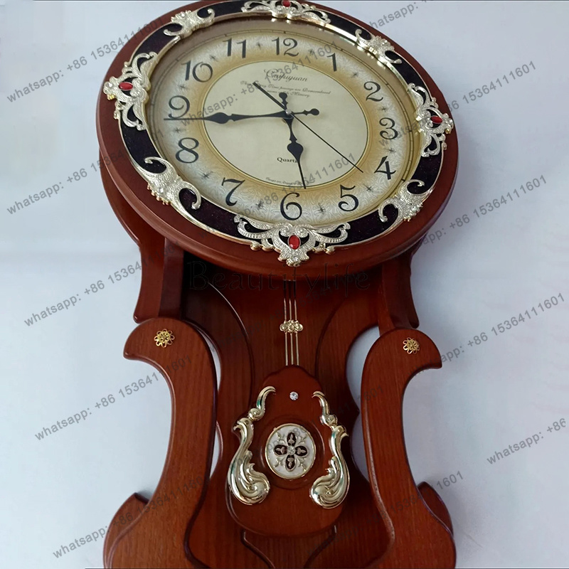 Wood Vintage Wall Clocks Silen - Luxury Watch Europe 评论和价格