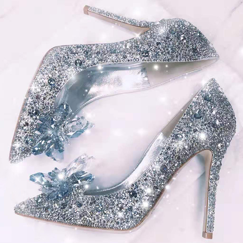Women's Shoes Luxury Rhineston - Luxury Watch Girl 评论和价格