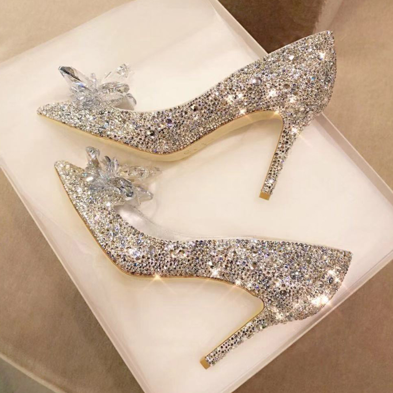 Women's Shoes Luxury Rhineston - Luxury Watch Girl 评论和价格