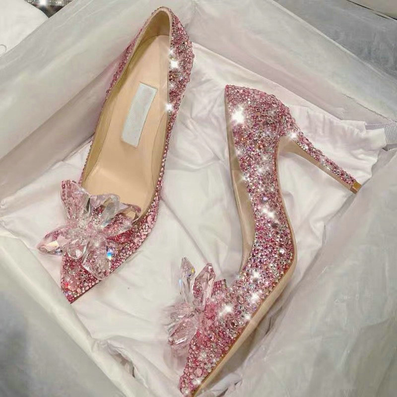 Women's Shoes Luxury Rhineston - Luxury Watch Girl 评论和价格