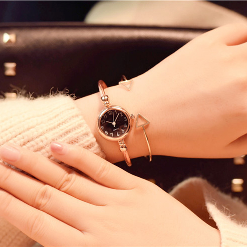 YIKAZE Women Watches Small Gol - Luxury Watch Girl 评论和价格