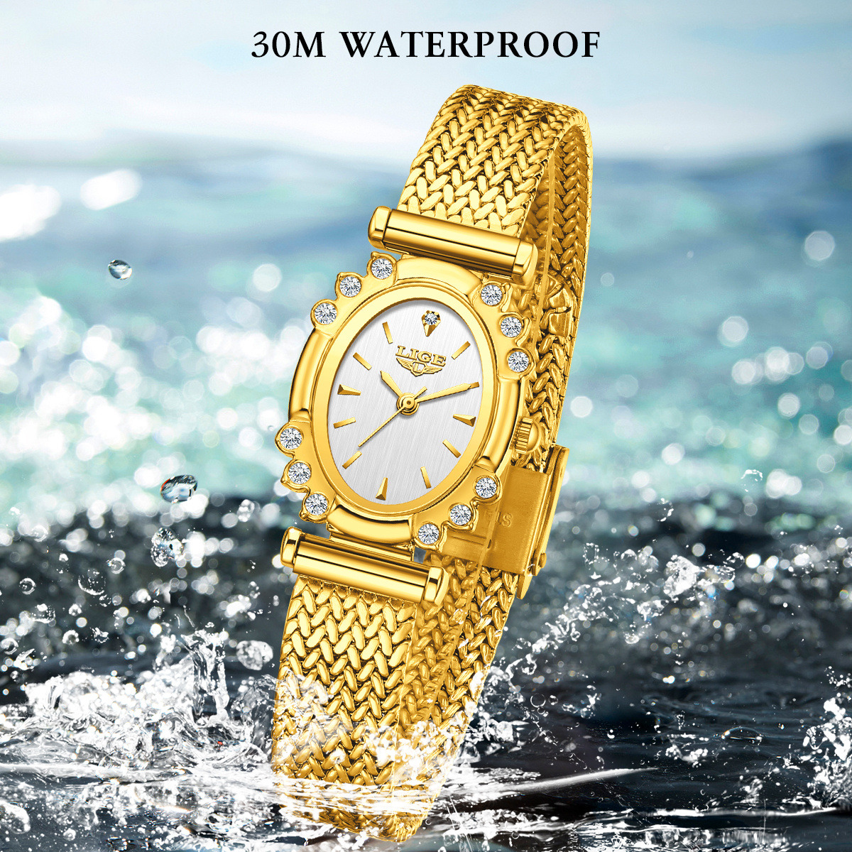 LIGE 2026 Luxury Women Watches - Luxury Watch For 评论和价格