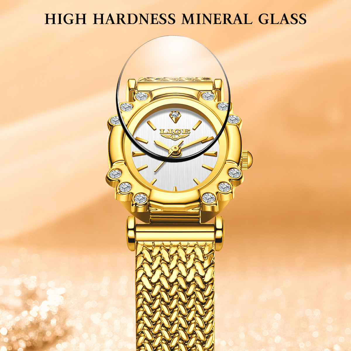 LIGE 2026 Luxury Women Watches - Luxury Watch For 评论和价格