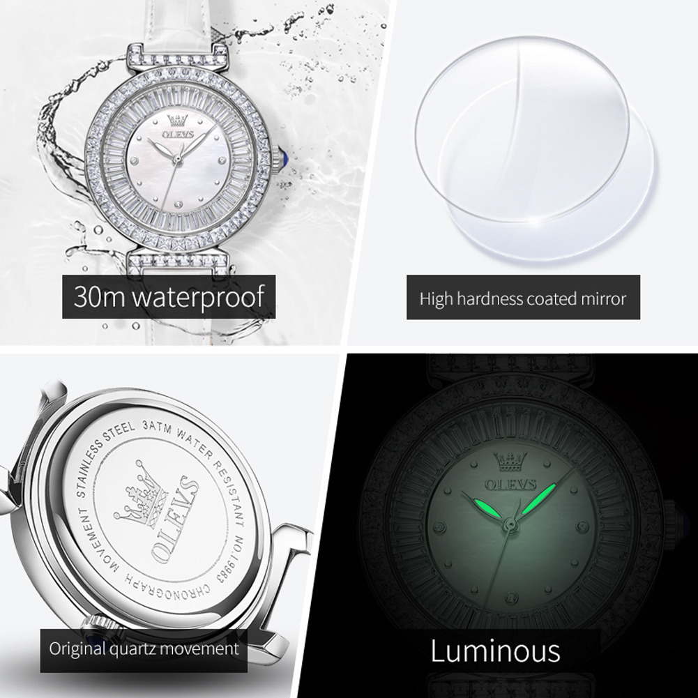OLEVS 9983 Women's Watches Lig - Luxury Watch Logo 评论和价格