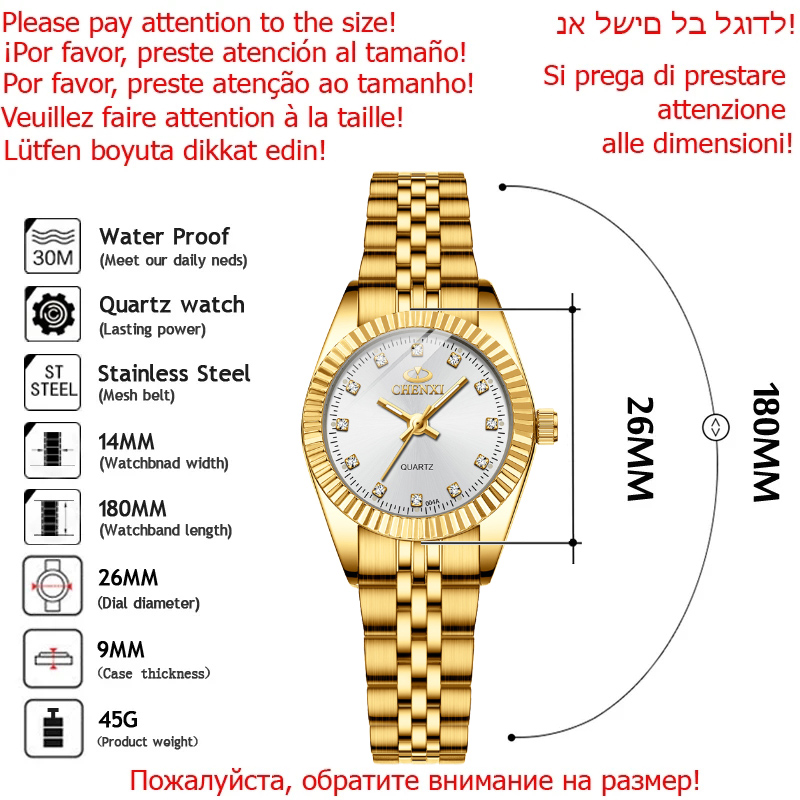 CHENXI Hot Sale Luxury Women's - Luxury Watch Sale 评论和价格