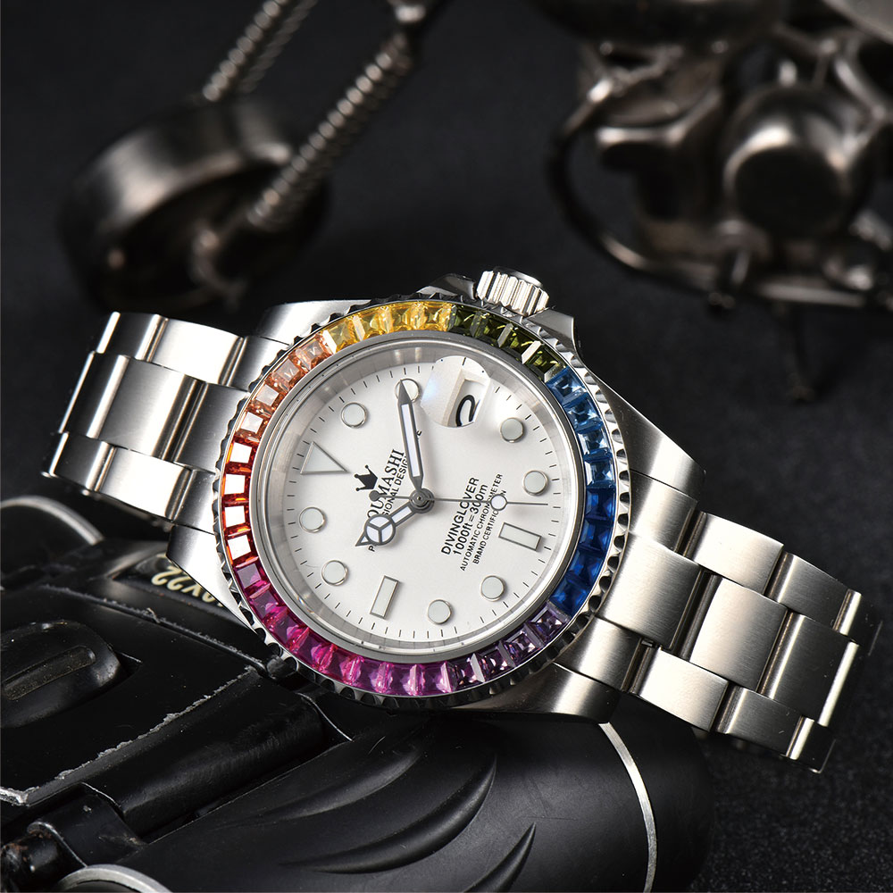 40mm luxury diving Men's watch - Perpetual Calendar Watch 评论和价格