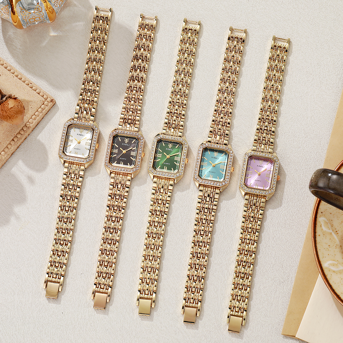 Luxury Rhinestone Women Watche - Luxury Watch Girl 评论和价格