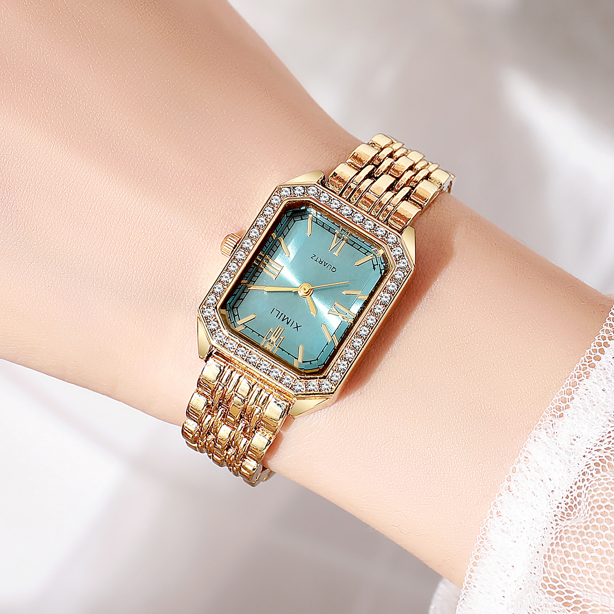 Luxury Rhinestone Women Watche - Luxury Watch Girl 评论和价格