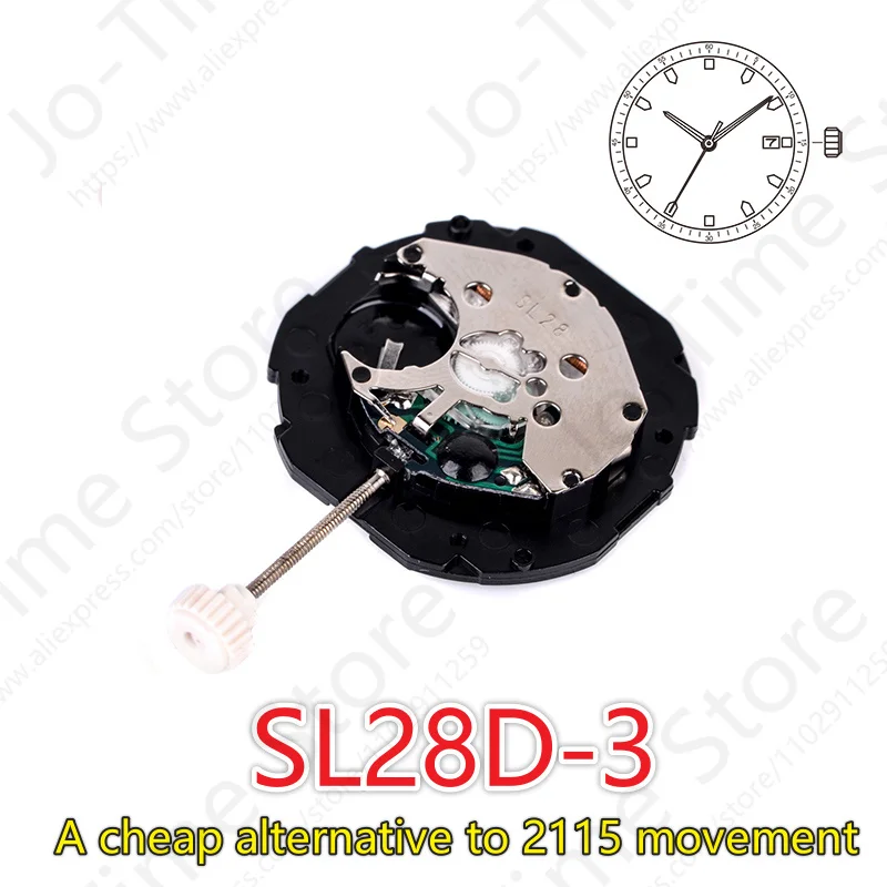 Sunon SL28-3 Quartz Movement T - Perpetual Calendar Watch 评论和价格