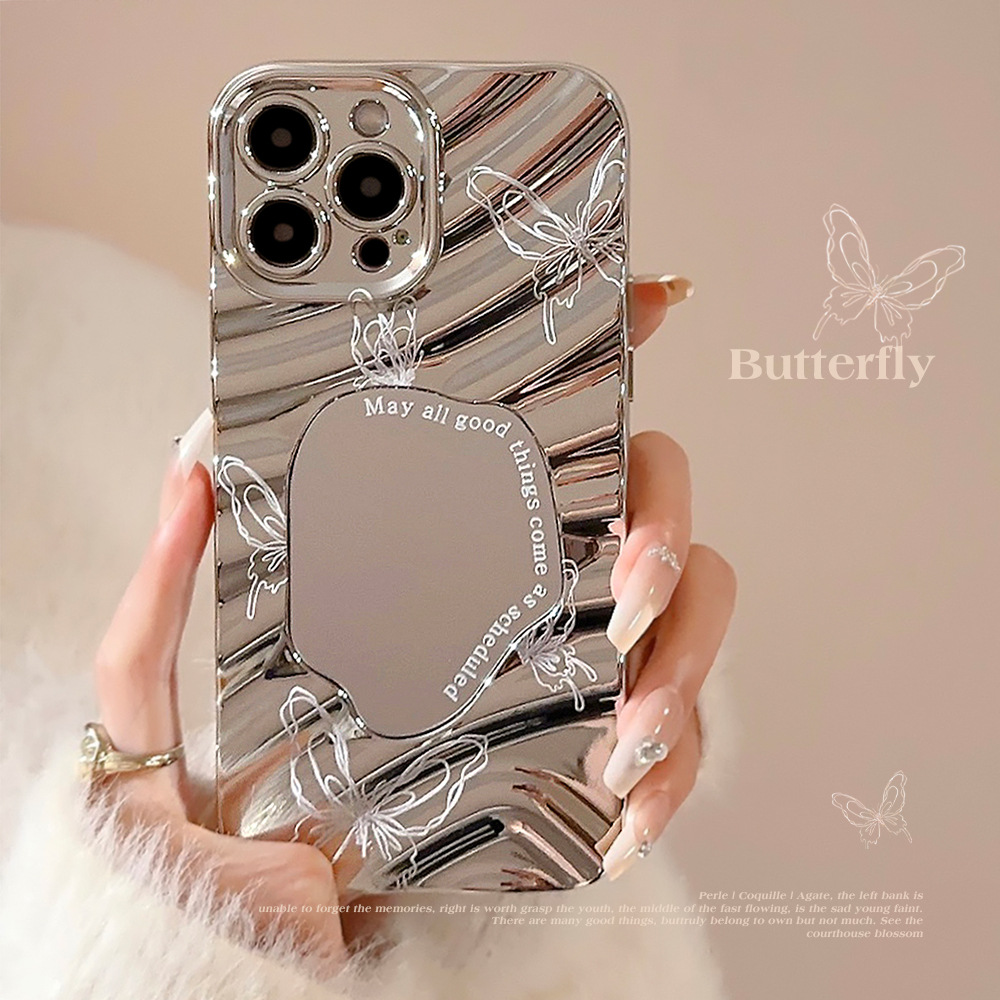 Luxury Silver Wavy Plating Mak - Luxury Watch Case 评论和价格