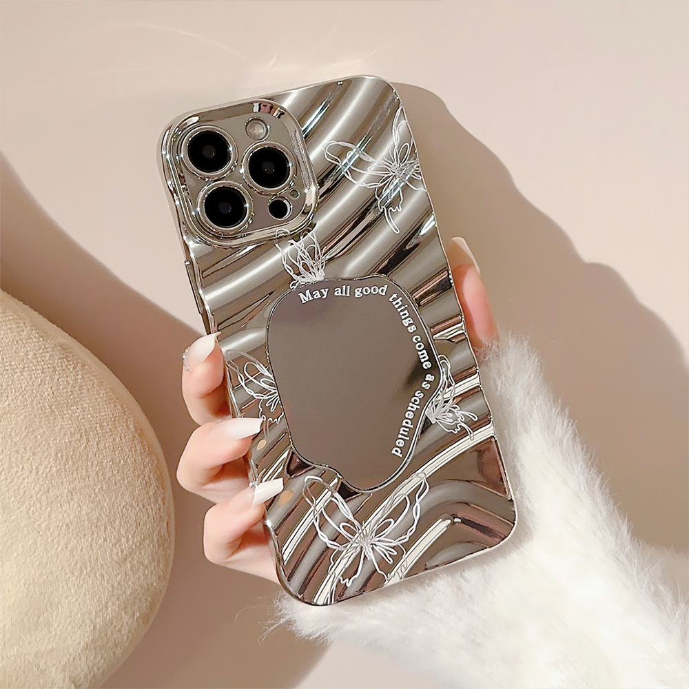 Luxury Silver Wavy Plating Mak - Luxury Watch Case 评论和价格