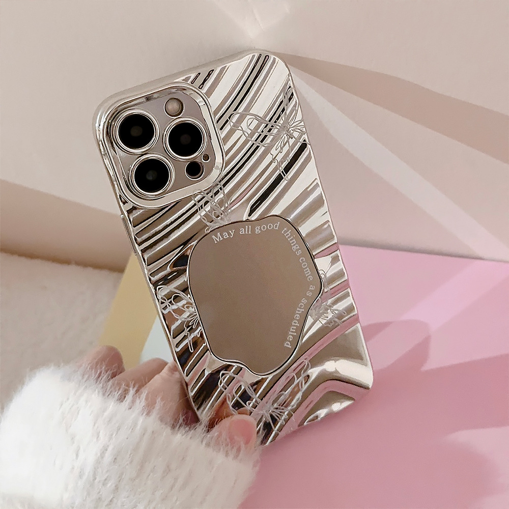 Luxury Silver Wavy Plating Mak - Luxury Watch Case 评论和价格