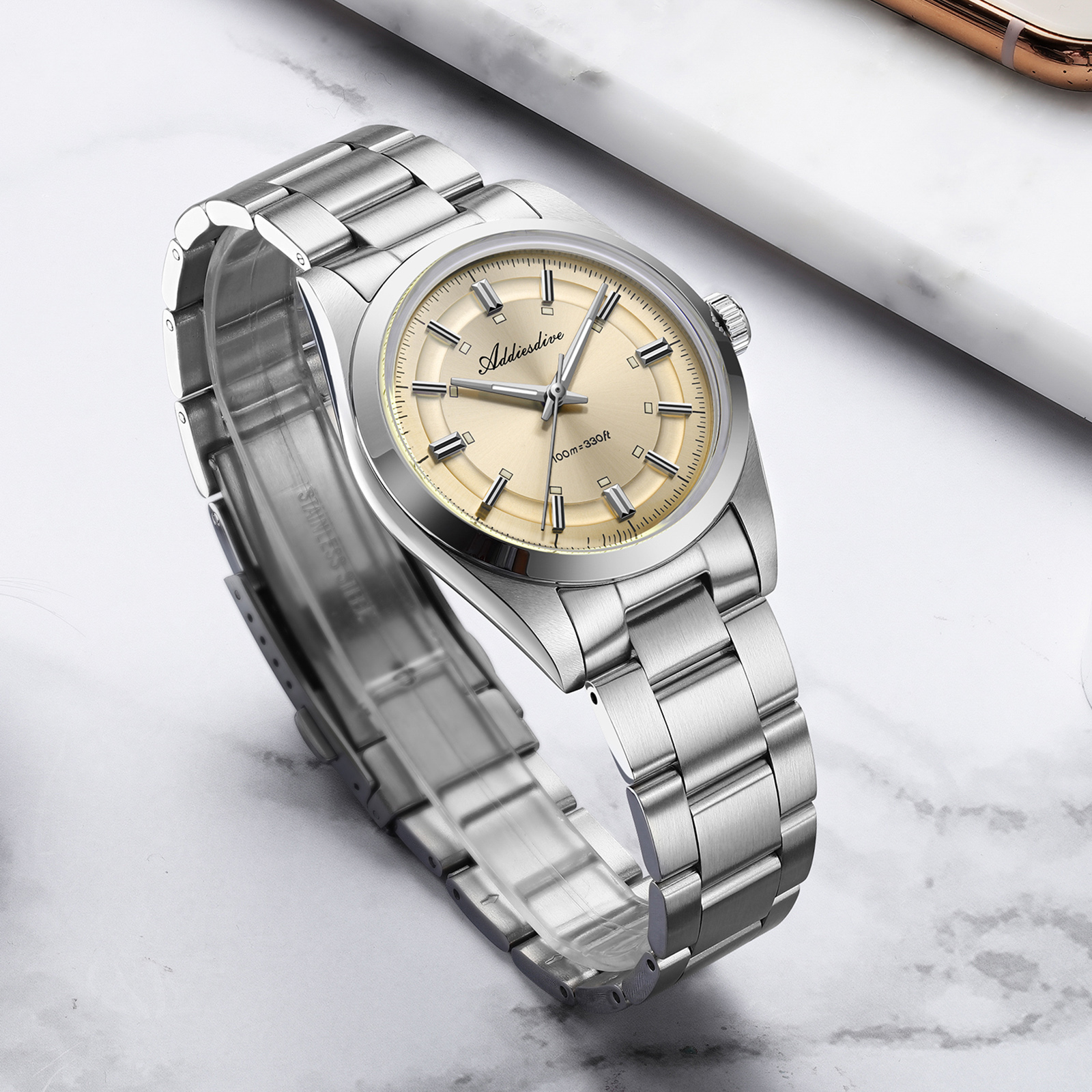 ADDIESDIVE Super Luminous Japa - Luxury Watch For 评论和价格