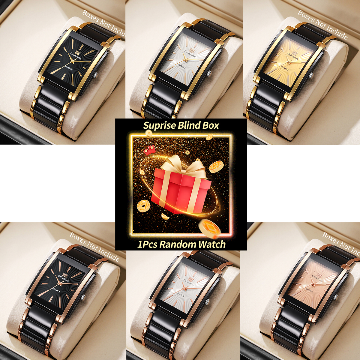 1PC Surprise Mystery Blind Wat - Luxury Watch For 评论和价格