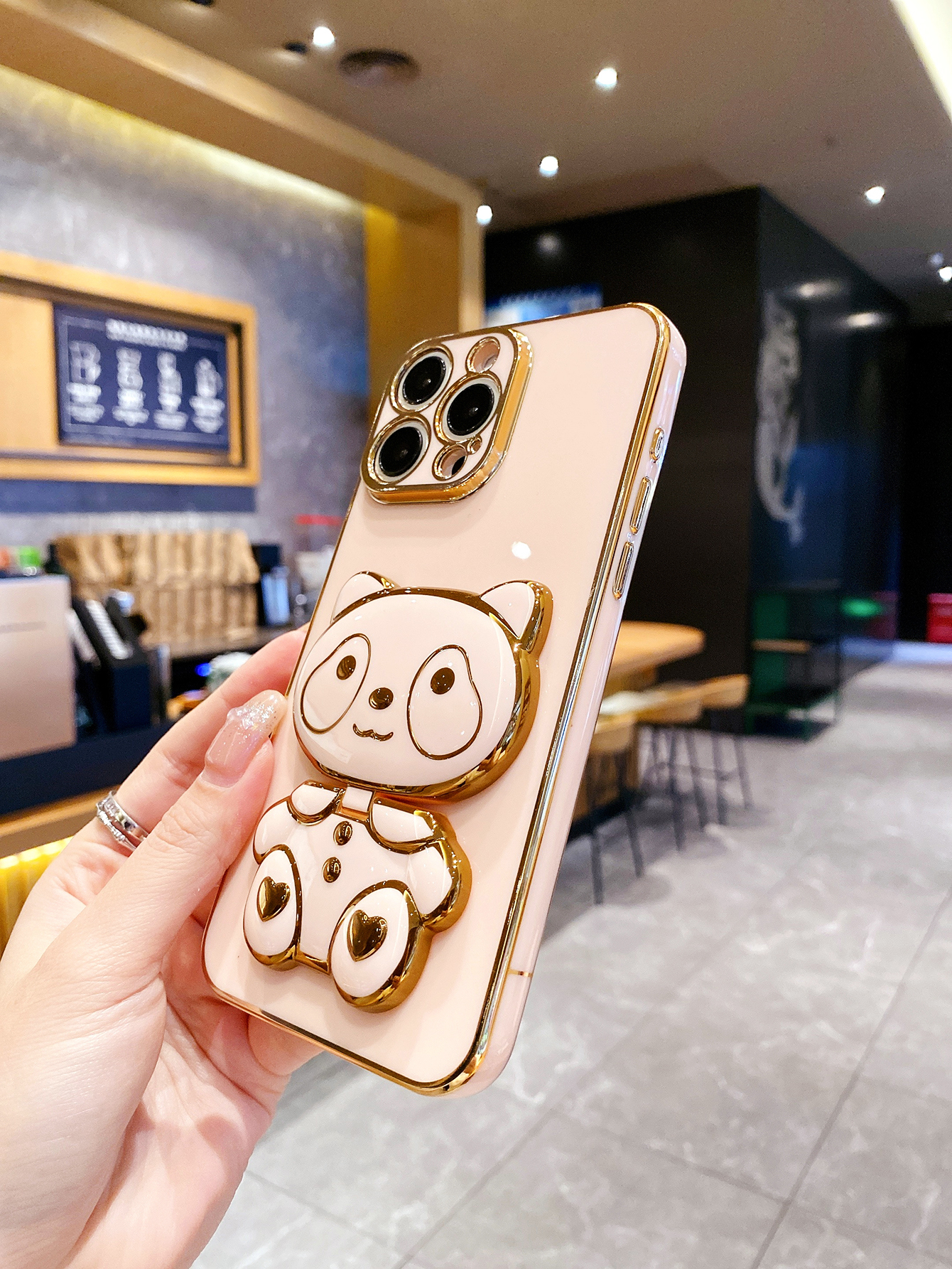 Luxury Plating Panda Mirror Ho - Luxury Watch Case 评论和价格