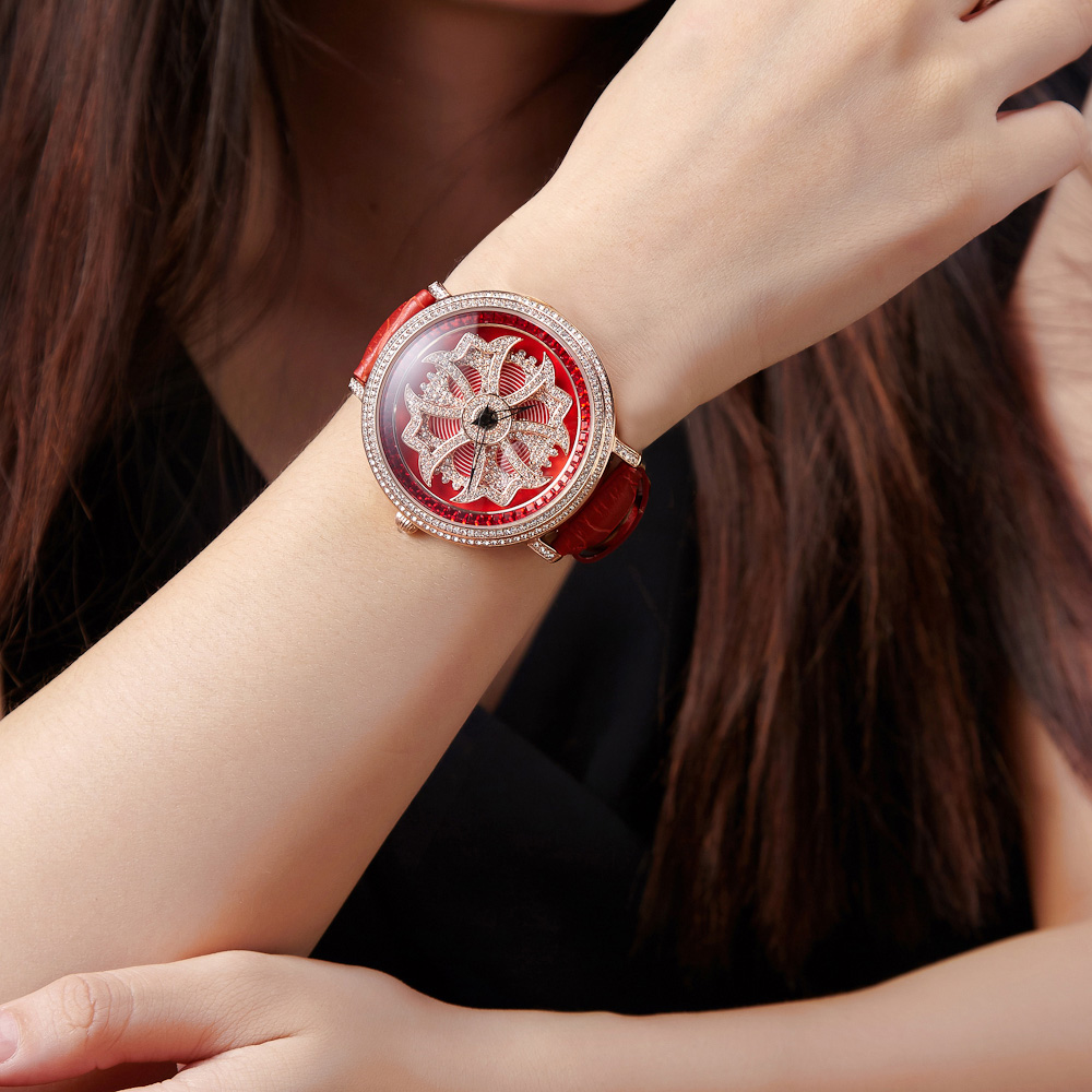Luxury Davena Spin Snow Flower - Luxury Watch Japan 评论和价格