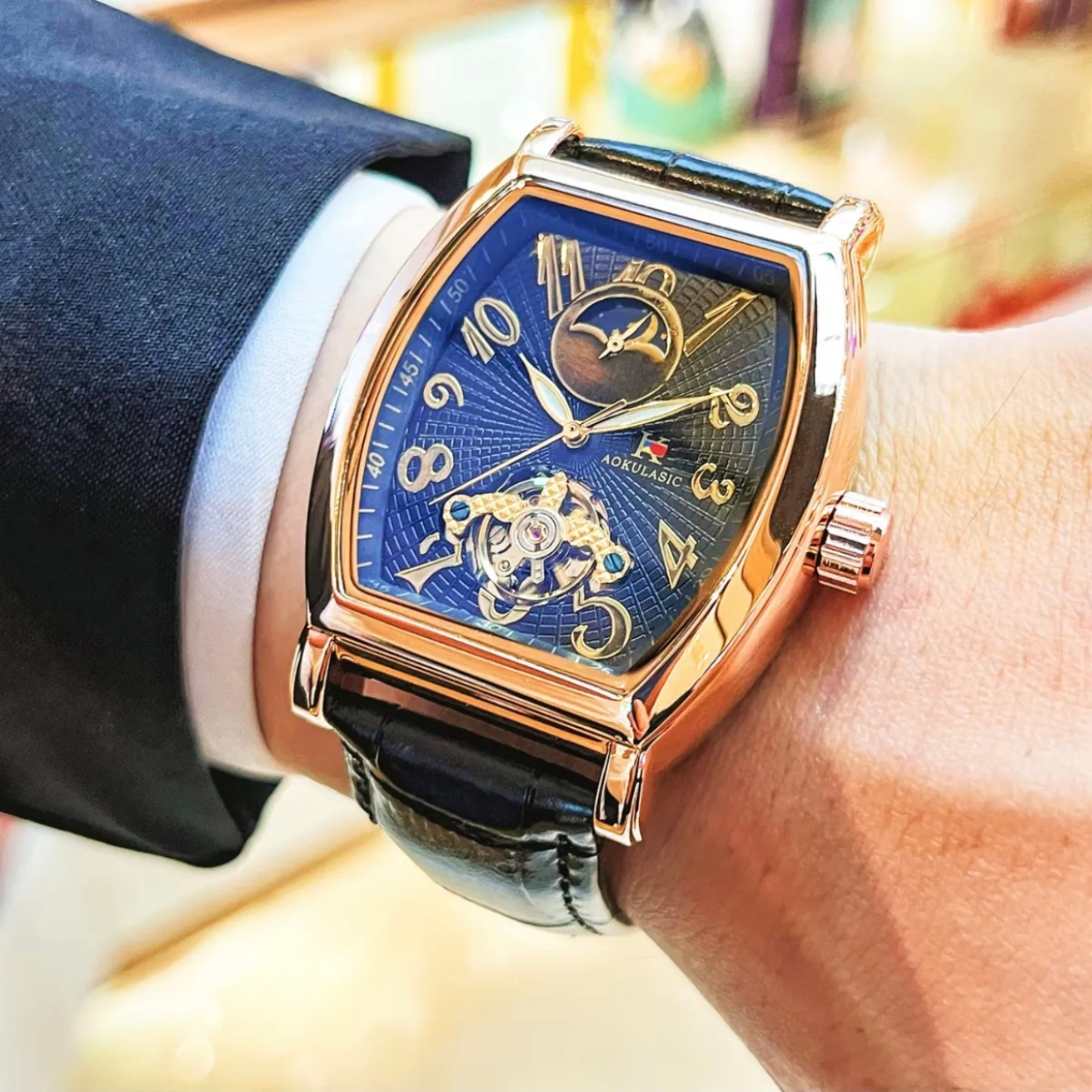 Luxury Business Barrel-Shaped  - Luxury Watch Europe 评论和价格