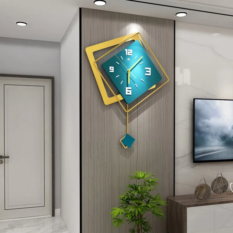 Swing Wall Clock Light Luxury  - Luxury Watch Europe 评论和价格