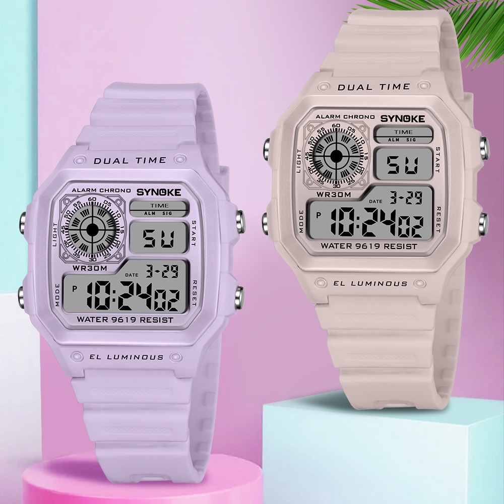 SYNOKE Digital Watches Lady Sp - Perpetual Calendar Watch 评论和价格