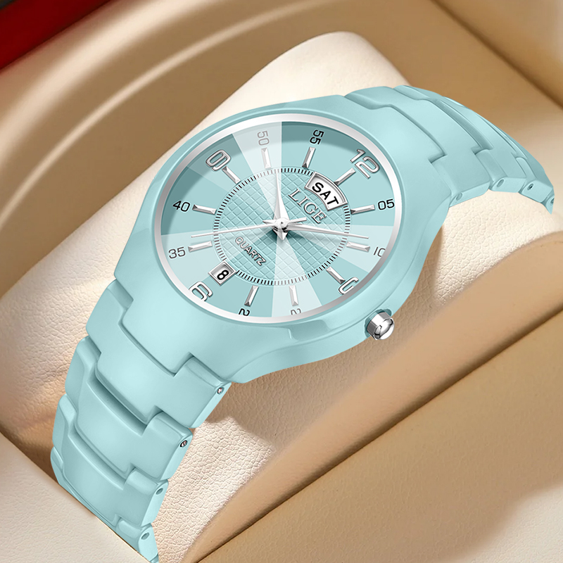 LIGE Luxury Elegant Quartz Wom - Luxury Watch For 评论和价格