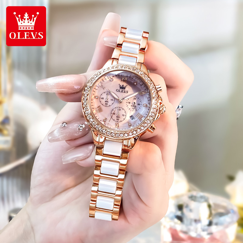 OLEVS 9999 Women Watch Brand O - Luxury Watch Time 评论和价格