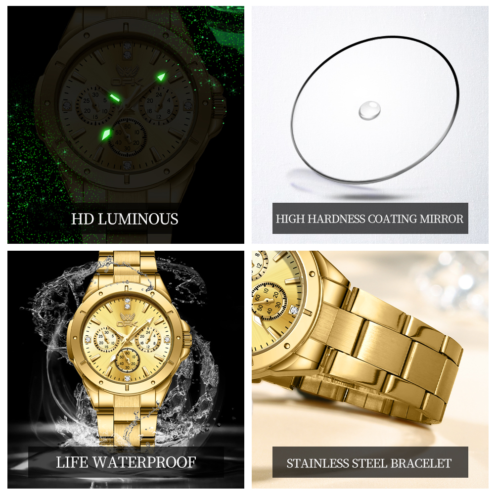OPK 6001 Wristwatch for Women  - Luxury Watch Logo 评论和价格