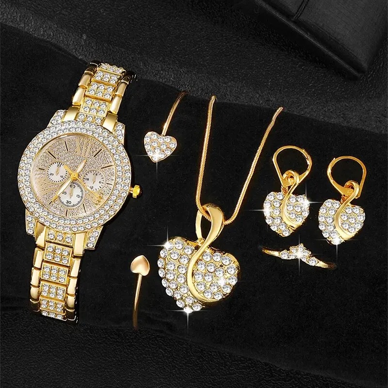 Women's Quartz Watch Gold Luxu - Luxury Watch For 评论和价格